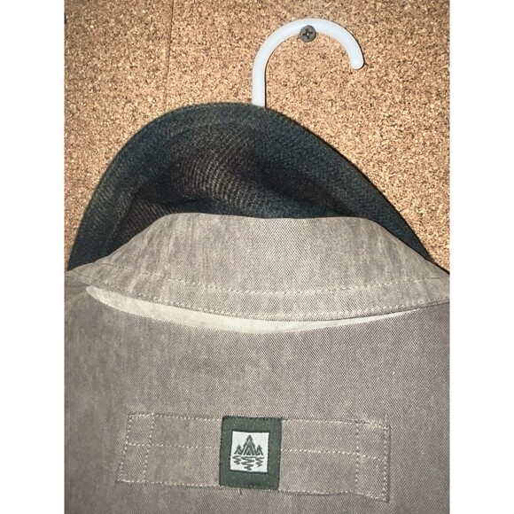 Rainforest Mens Brown Zip Up Removable Liner Down Winter Jacket Nordstrom Size L - Picture 14 of 16